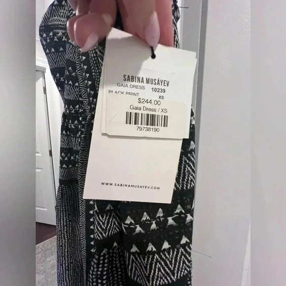 Sabina Musayev NWT - SIZE XS GAIA DRESS . NEVER BEEN WORN - Picture 5 of 6